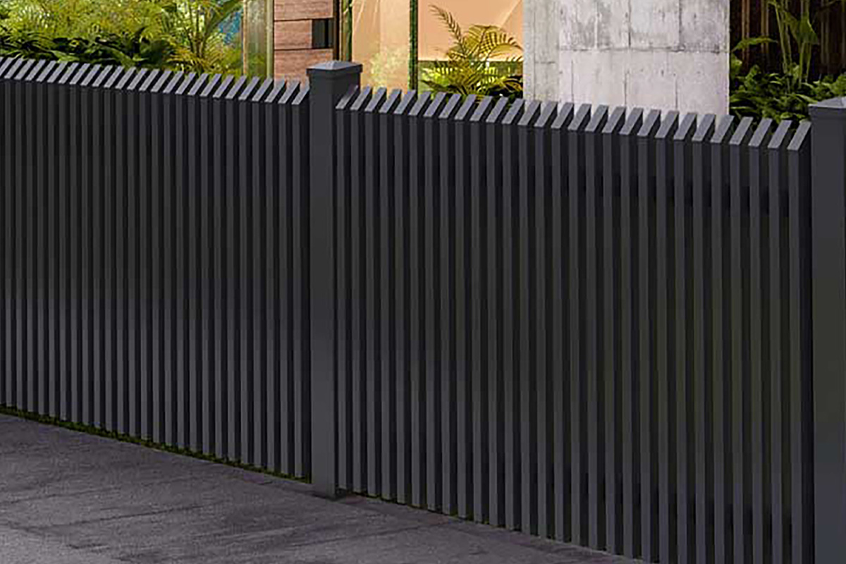 moderner zaun aus aluminium vom deutschlands fuehrenden zaunhersteller guardi