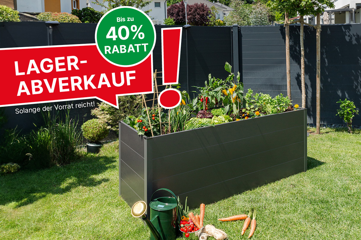 Lagerabverkauf Hochbeet