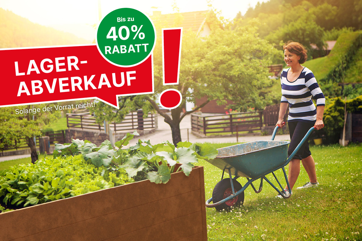 Lagerabverkauf Hochbeet