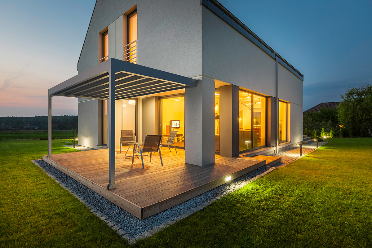 Privat: Terrassenüberdachung